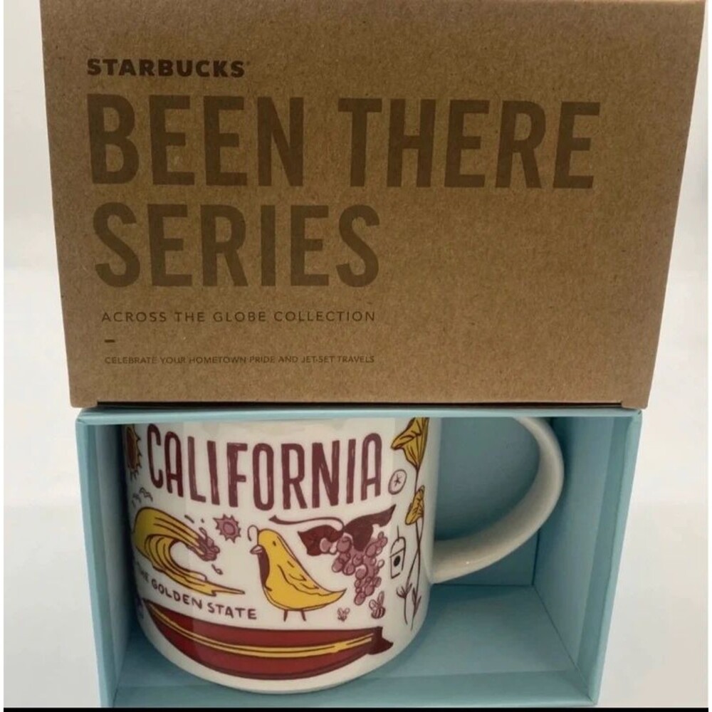 New California Starbucks, coffee cup mug
